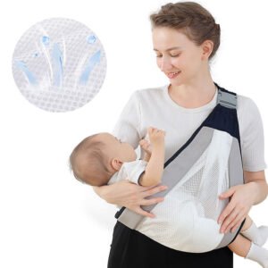 New Design Tencel Comfortable Baby Carrier Wrap Sling Baby Holder Wrap Carriers for Newborn